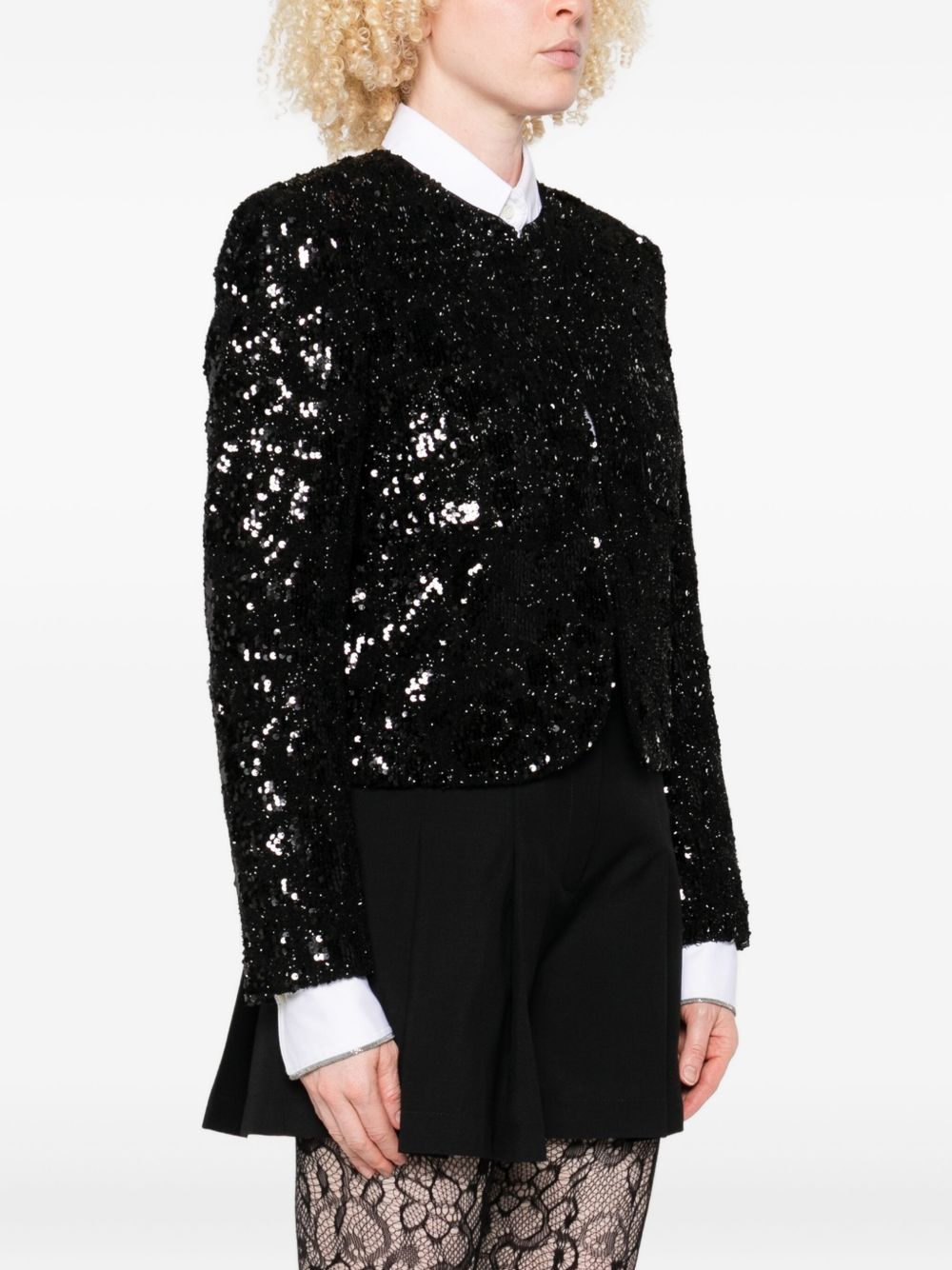 IRO Cropped Sequin Jacket for Women