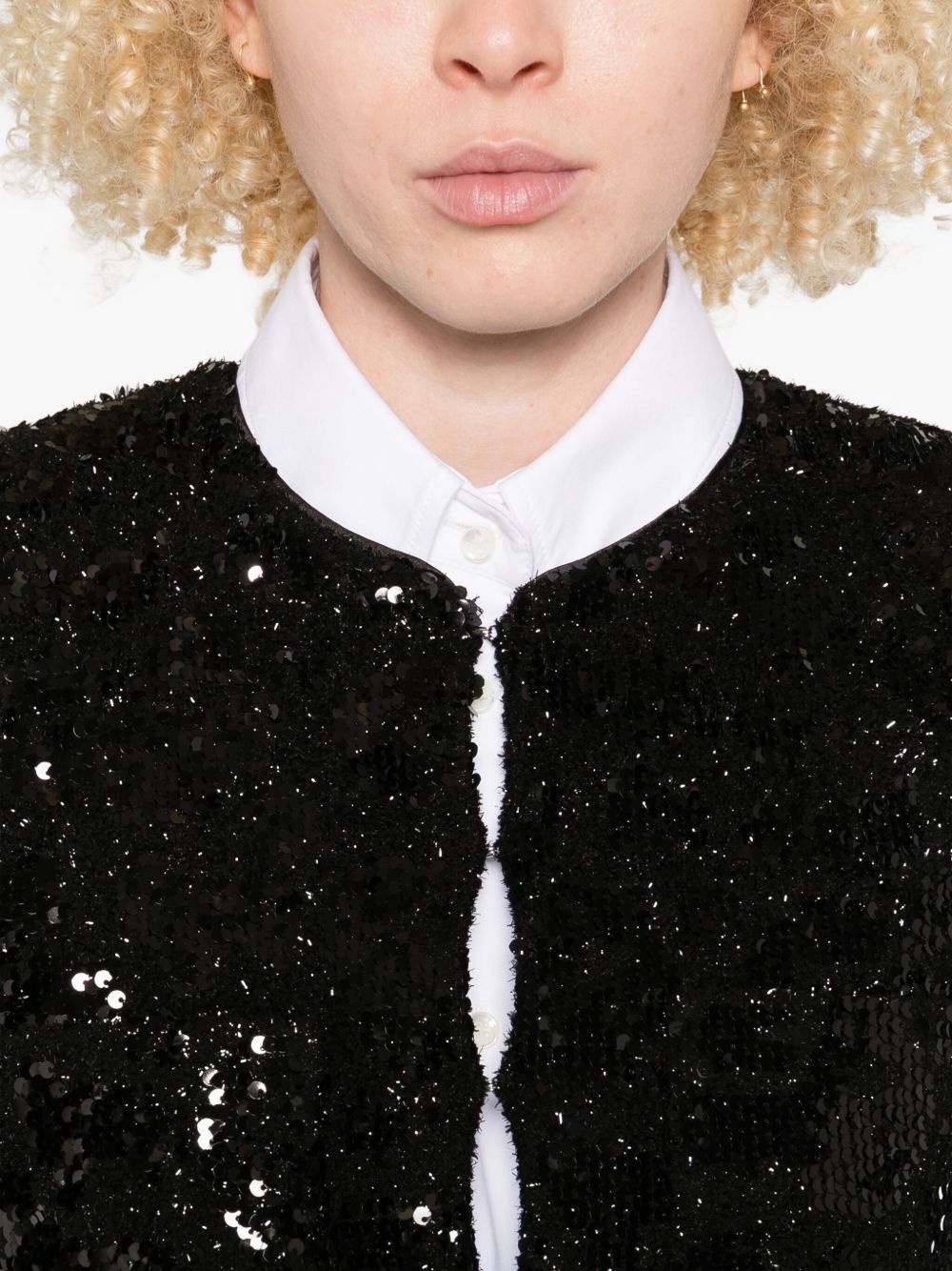 IRO Cropped Sequin Jacket for Women