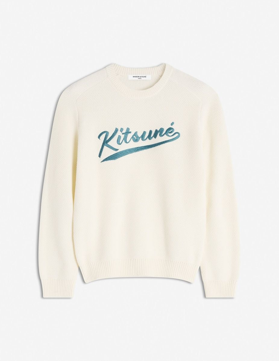 MAISON KITSUNÉ Cotton Blend Sweater for Men - SS25