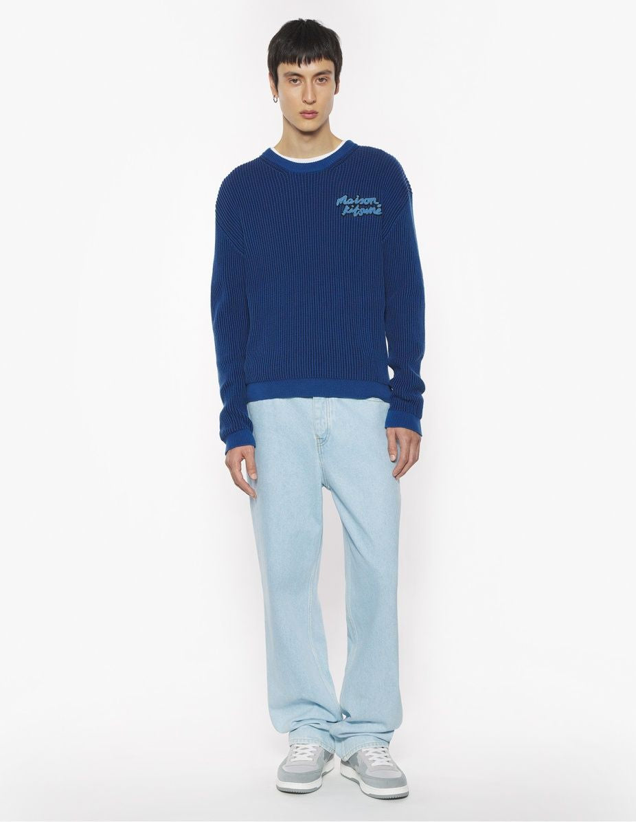 MAISON KITSUNÉ Relaxed Denim Jeans for Men - SS25