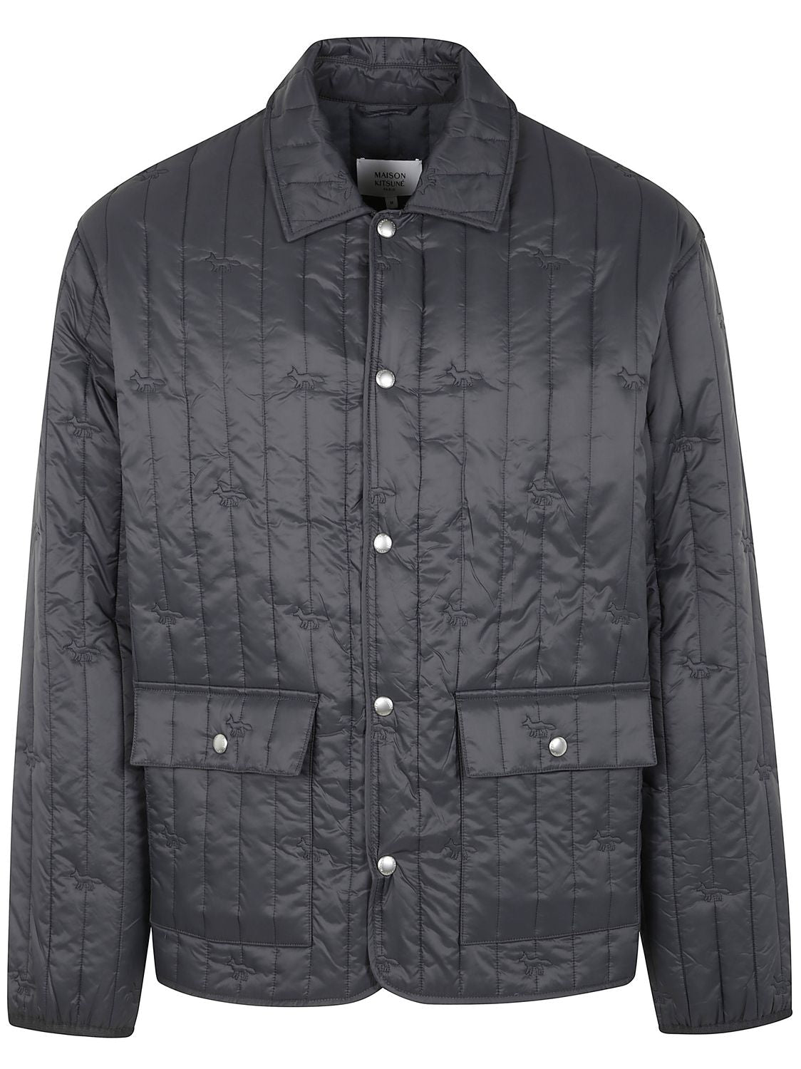 MAISON KITSUNÉ Quilted Blouson Jacket for Men