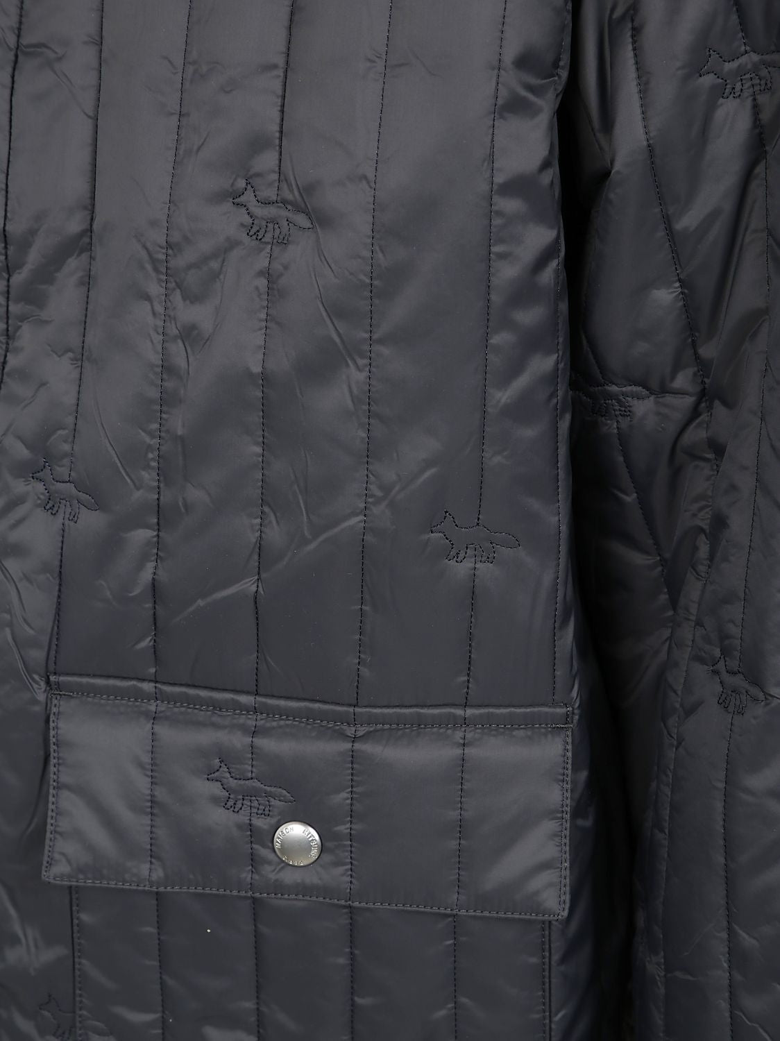 MAISON KITSUNÉ Quilted Blouson Jacket for Men