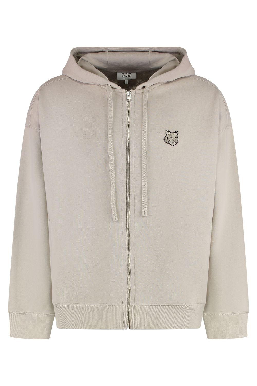 MAISON KITSUNÉ Full Zip Cotton Hoodie for Men