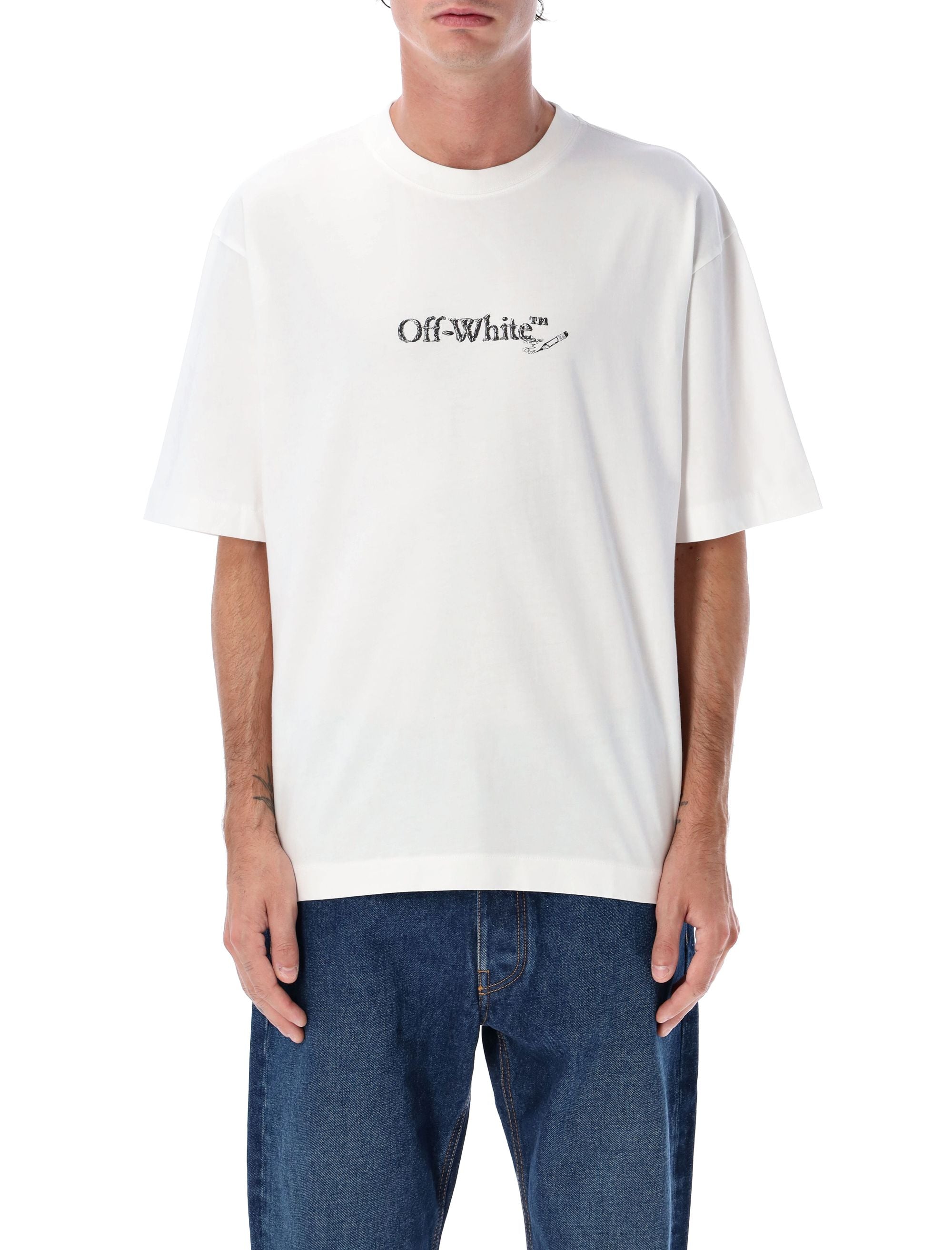 OFF-WHITE Statement Skate T-Shirt - Size L