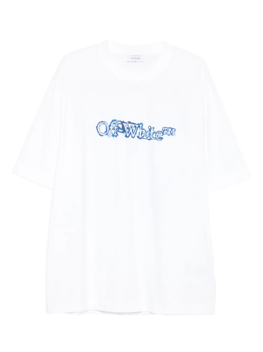 OFF-WHITE Men's Back Print Cotton T-Shirt