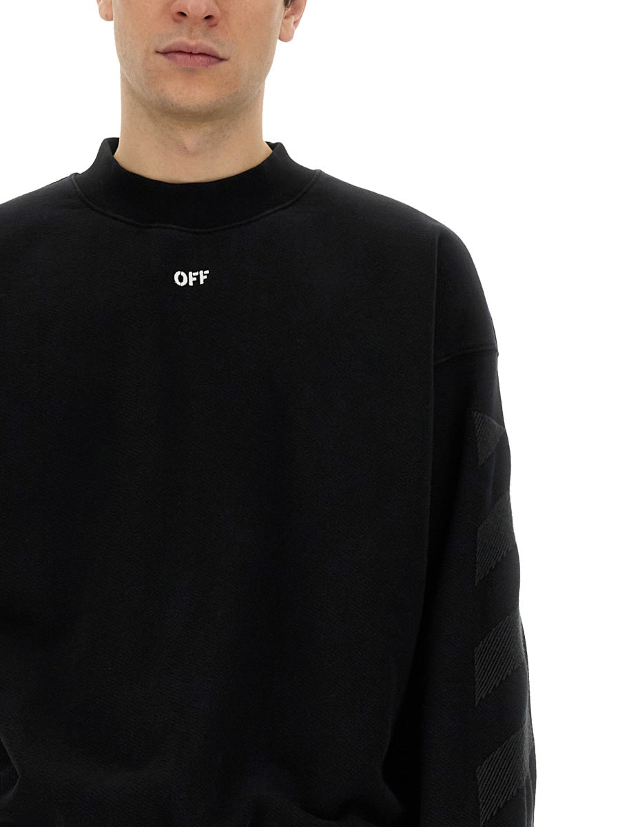OFF-WHITE Logo Sweatshirt for Men - SS24 Collection