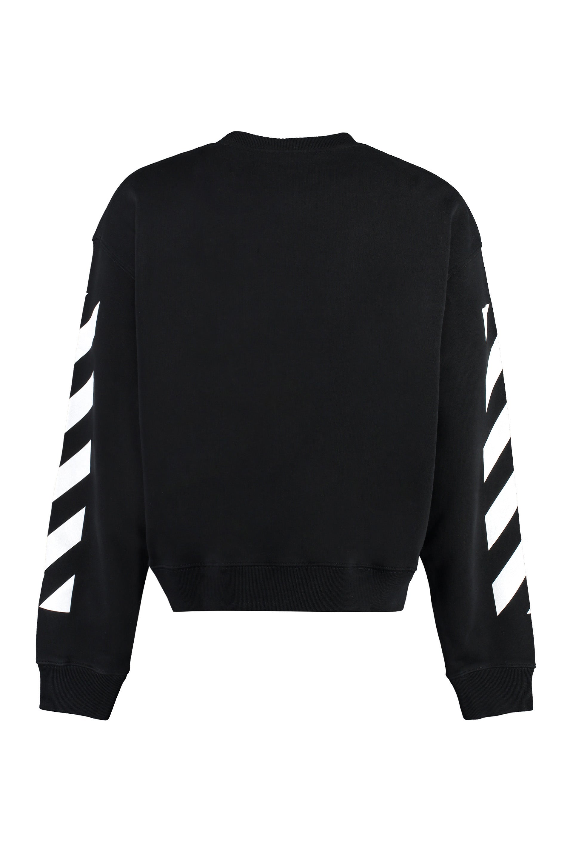OFF-WHITE Cotton Crew-Neck Sweatshirt for Men