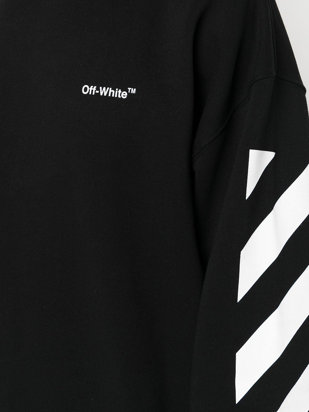 OFF-WHITE Classic Cotton Crew-Neck Sweatshirt for Men