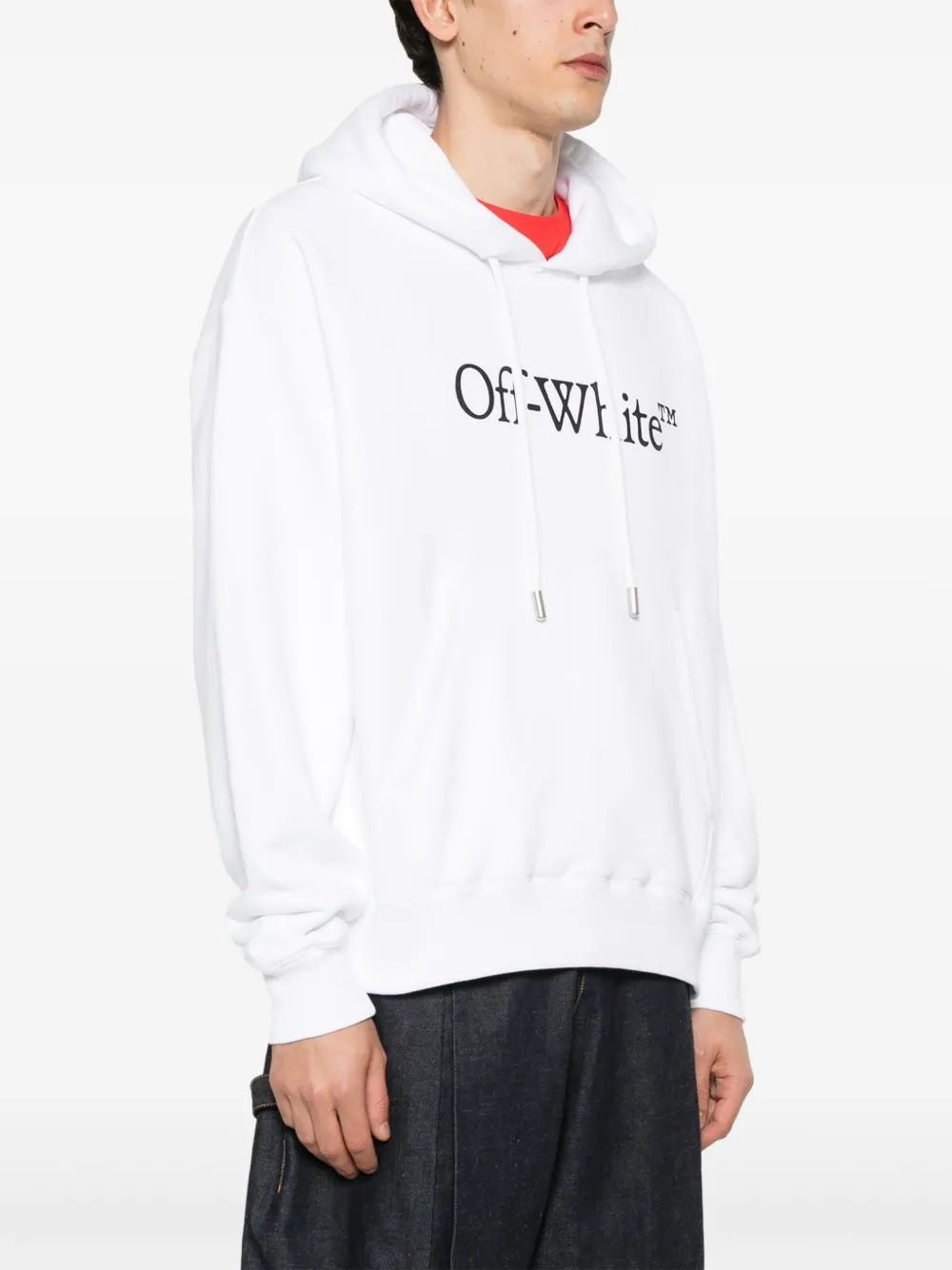 OFF-WHITE Big Bookish Skate Hoodie for Men