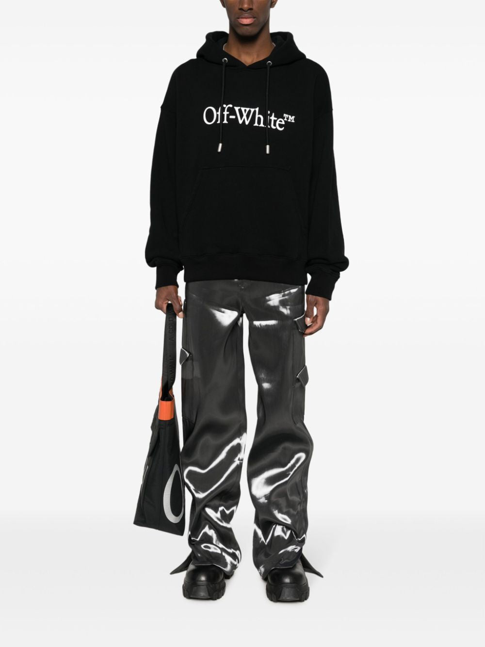 OFF-WHITE Logo Print Hoodie for Women - SS25