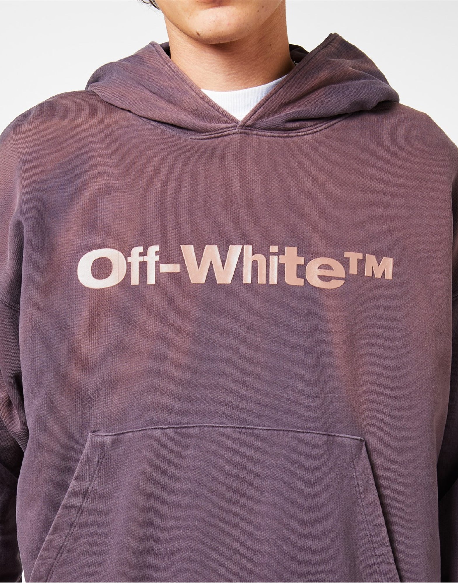 OFF-WHITE Laundry Logo Skate Hoodie - FW24 Collection