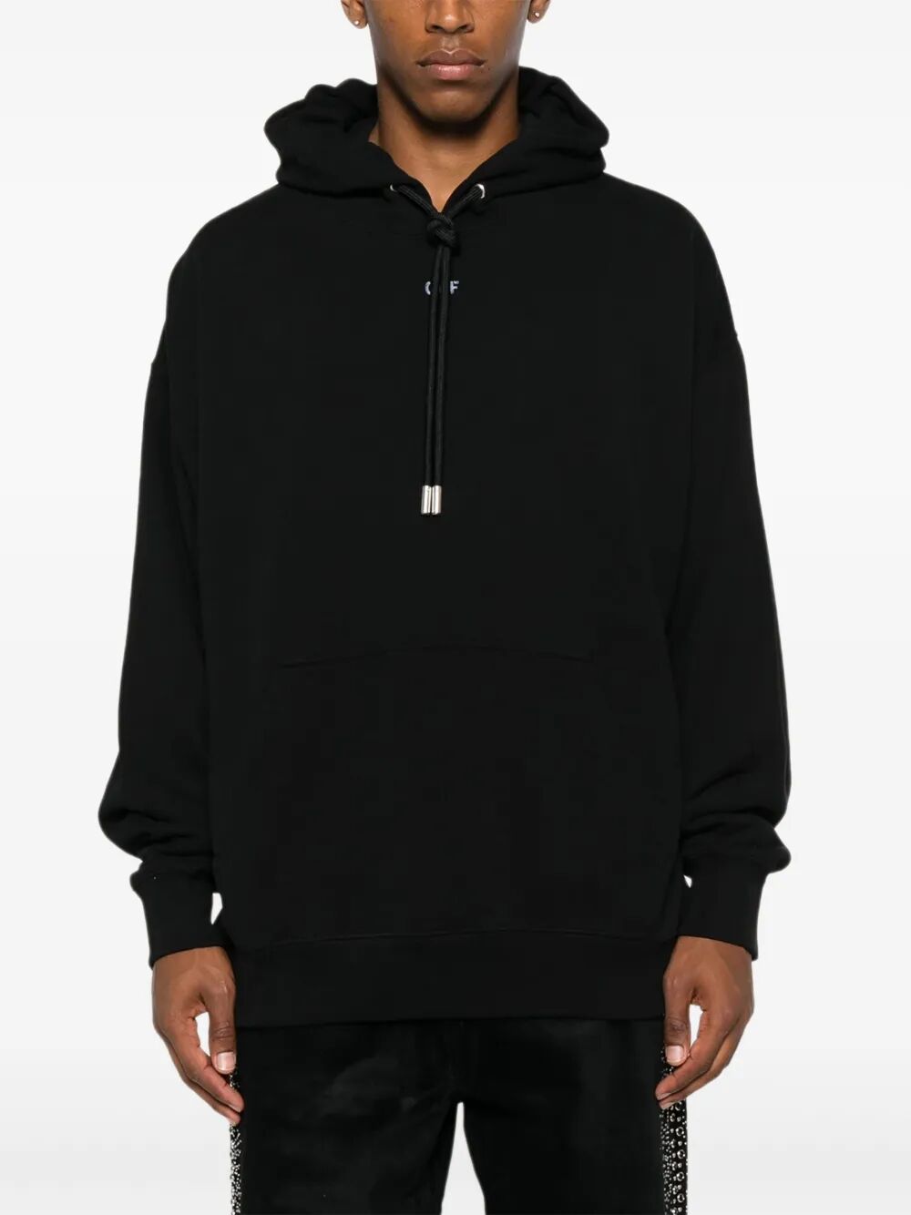 OFF-WHITE Logo Print Hoodie for Men - FW25 Collection