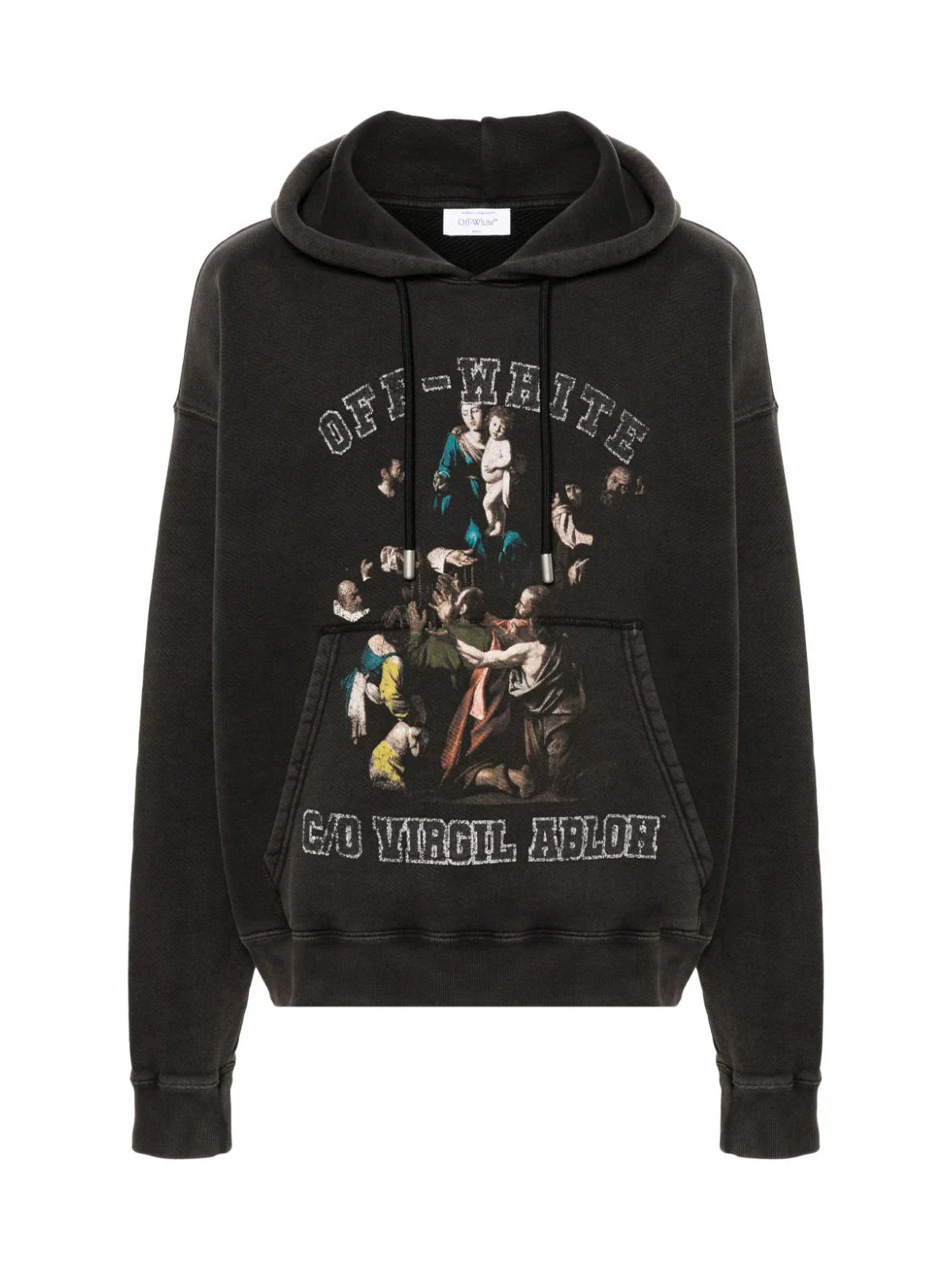 OFF-WHITE Caravaggio Mary Skate Logo Hoodie - Men's