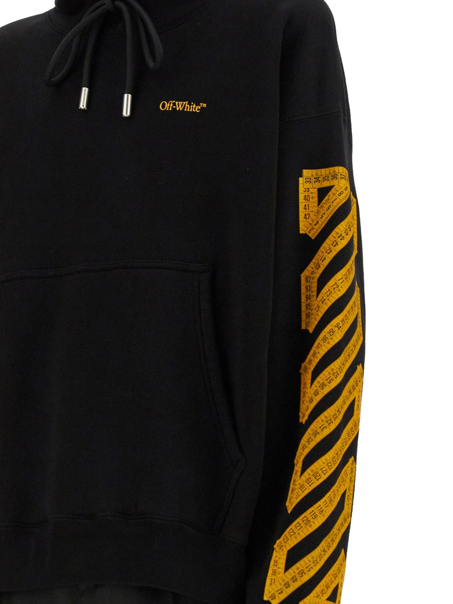 OFF-WHITE Cotton Hoodie - Size L