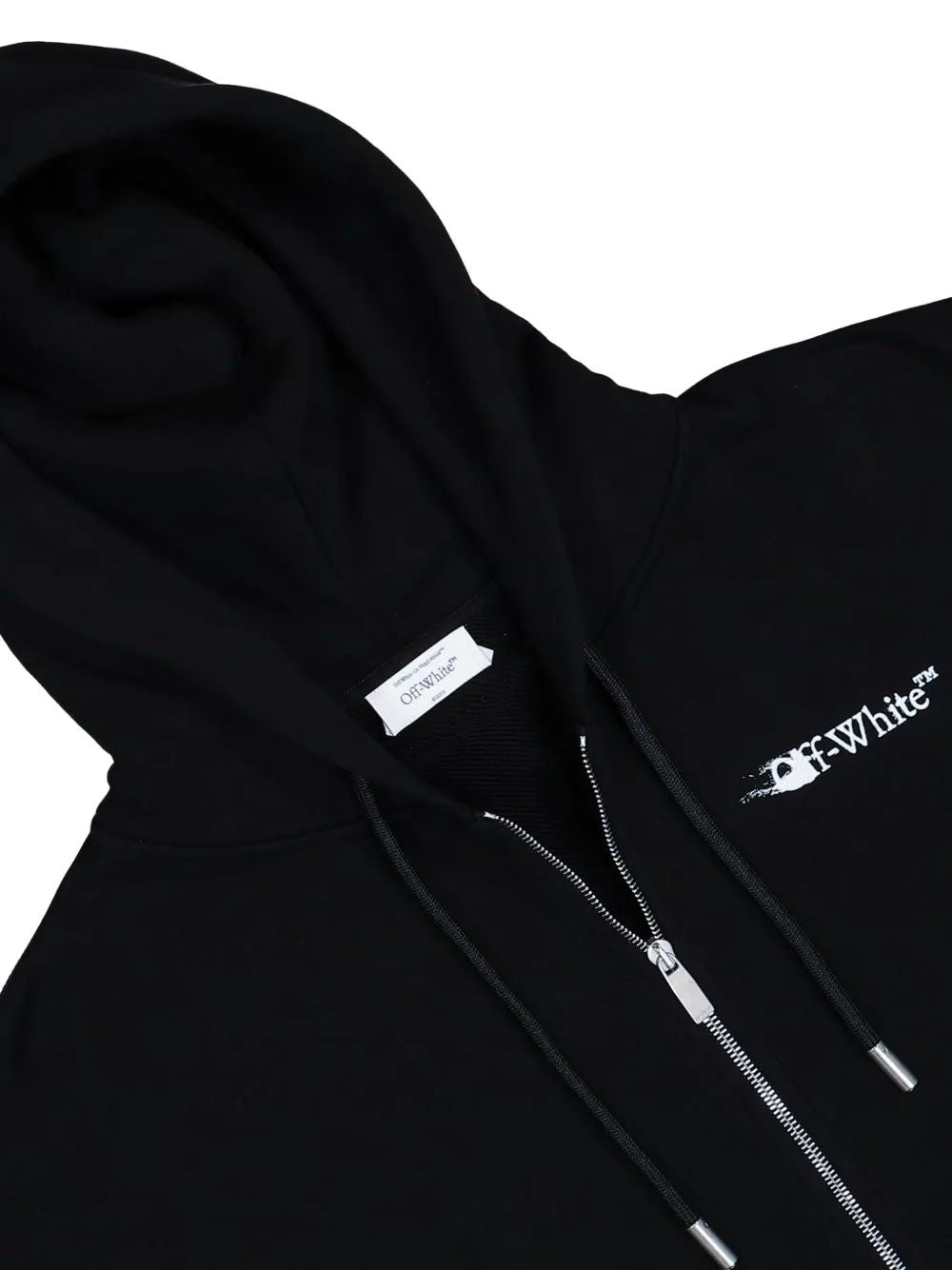 OFF-WHITE Ink Arrow Skate Zip Hoodie