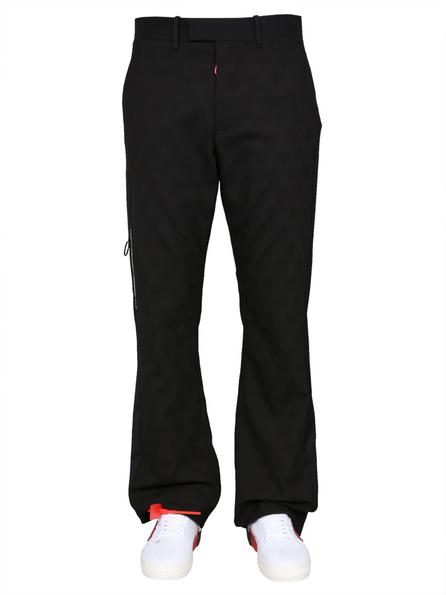 OFF-WHITE Low Fit Trousers for Men