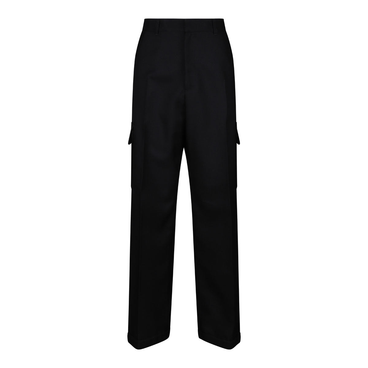 OFF-WHITE Poly Cotton Trousers for Men - SS25 Collection