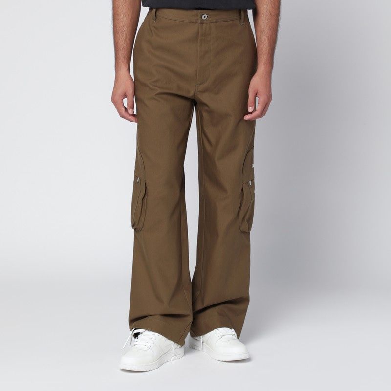 OFF-WHITE Cargo Trousers with Logo - FW25 Edition