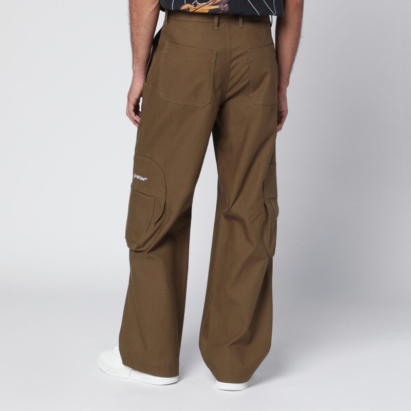 OFF-WHITE Cargo Trousers with Logo - FW25 Edition