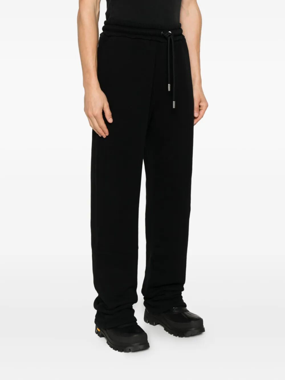 OFF-WHITE Men's Cotton Fleece Sweatpants