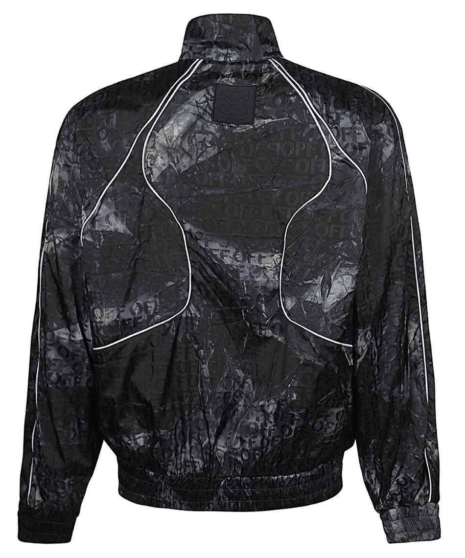 OFF-WHITE Men's Biker Windbreaker Jacket - FW23 Collection