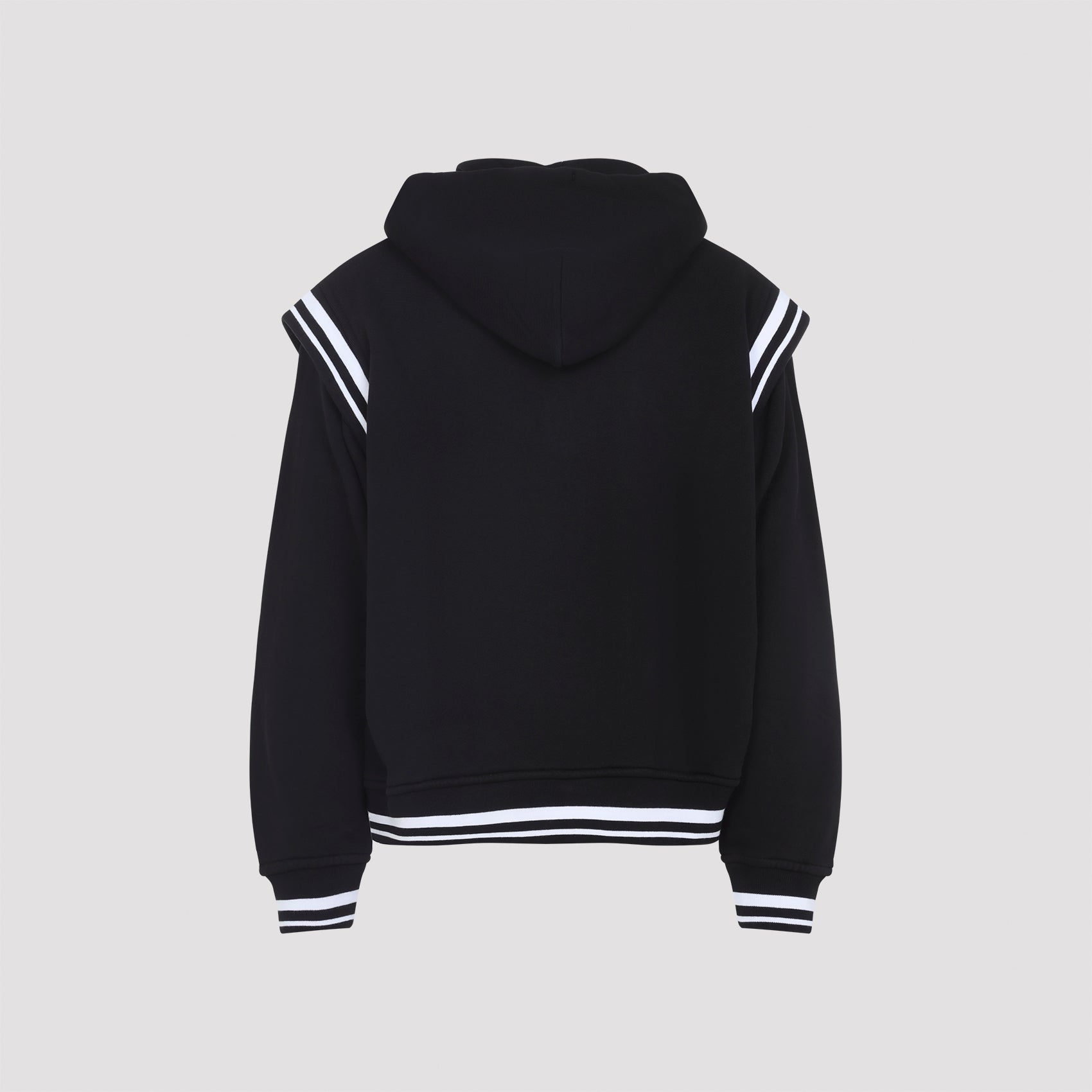 OFF-WHITE Gothic Fleece Varsity Jacket for Men