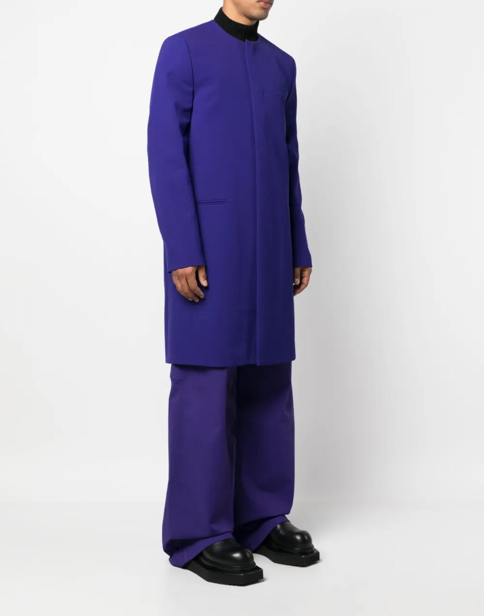 OFF-WHITE Wave Tag Dry Wool Skate Jacket - FW25