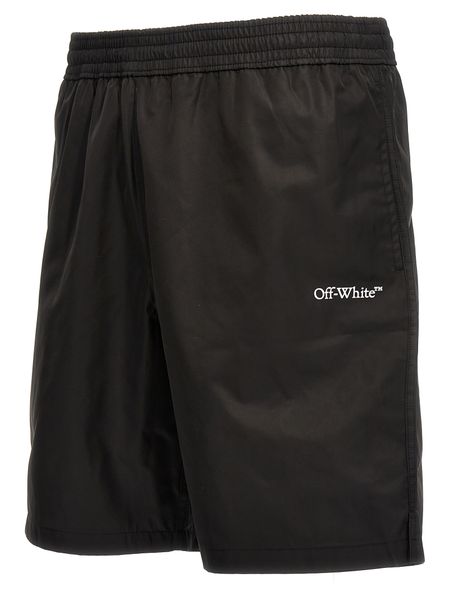 OFF-WHITE Men's Mini Nylon Swim Shorts