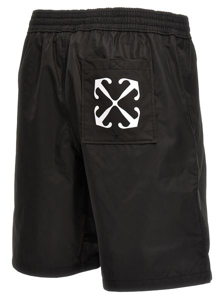 OFF-WHITE Men's Mini Nylon Swim Shorts