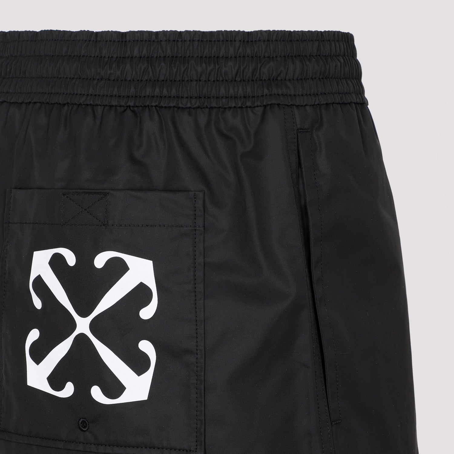 OFF-WHITE Men's Mini Nylon Swim Shorts