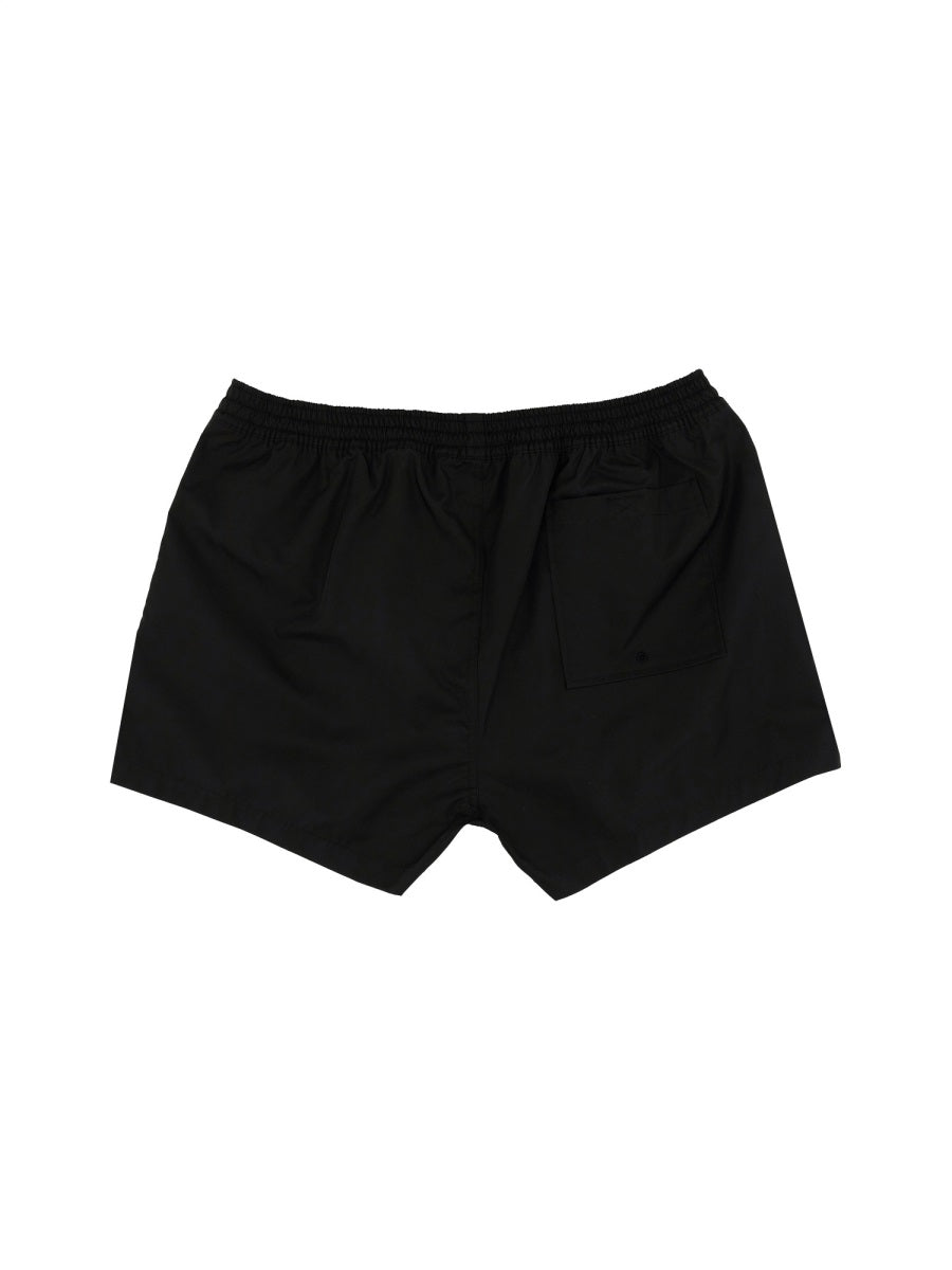 OFF-WHITE Logo Print Mini Swim Shorts