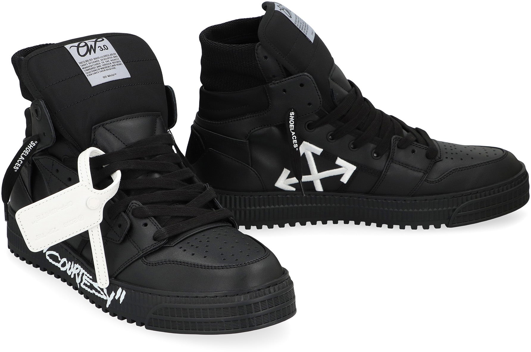 OFF-WHITE High-Top Sneaker 3.0 OFF COURT 'COURTESY'