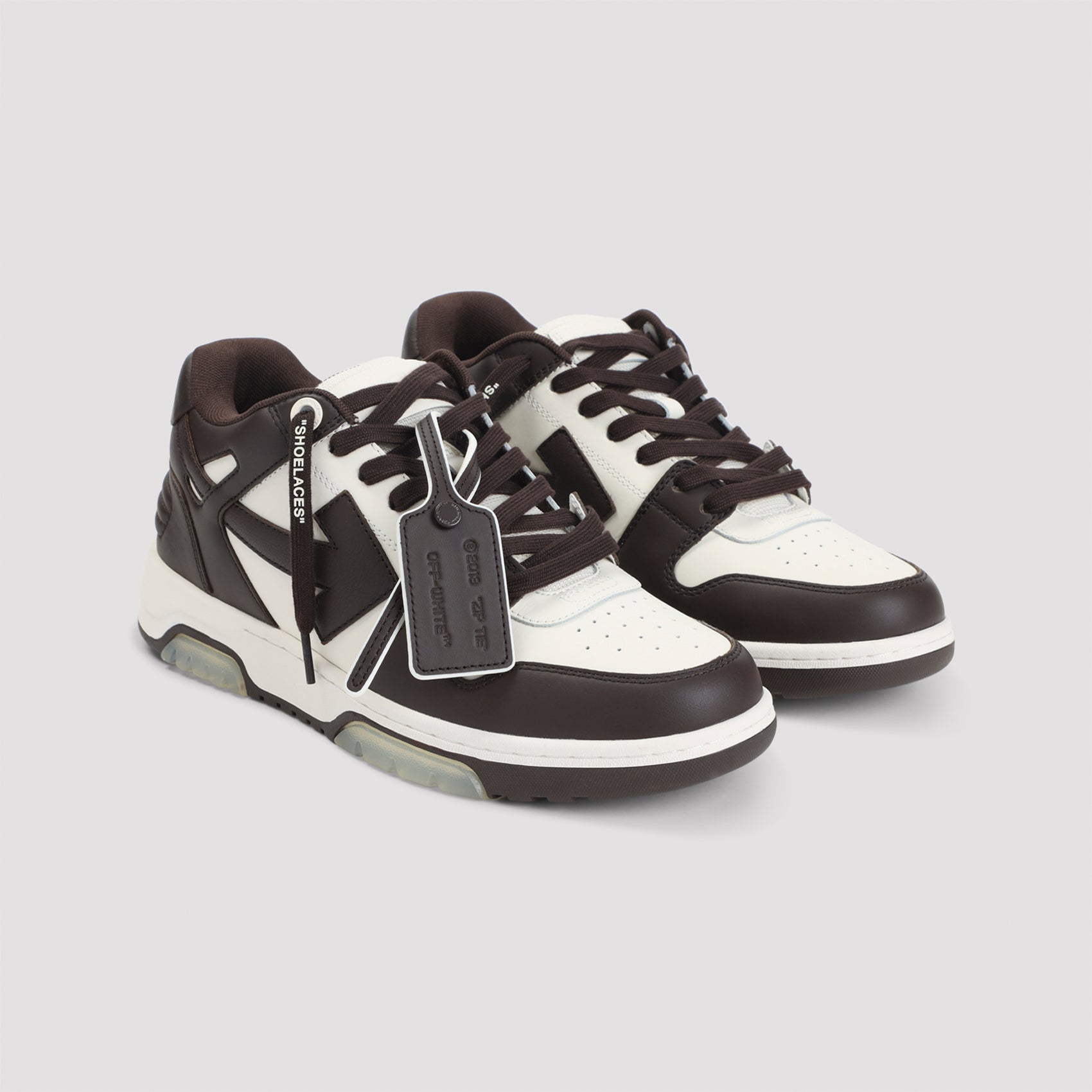 OFF-WHITE Out of Office Leather Sneakers for Men
