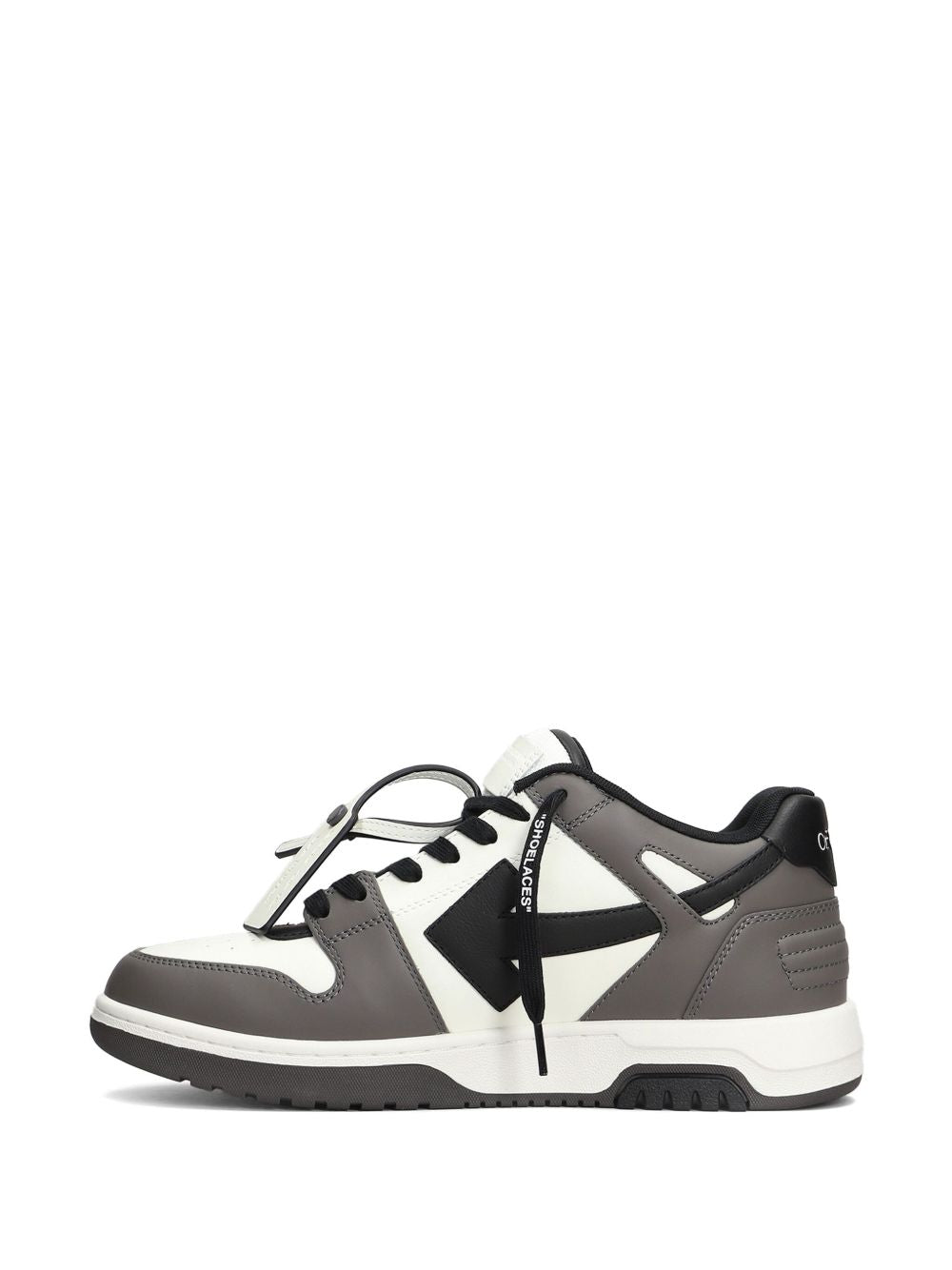 OFF-WHITE Panelled Leather Sneakers for Men