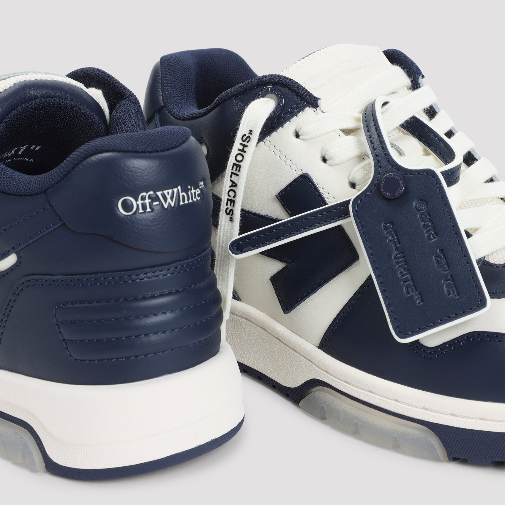 OFF-WHITE Out of Office Leather Sneaker
