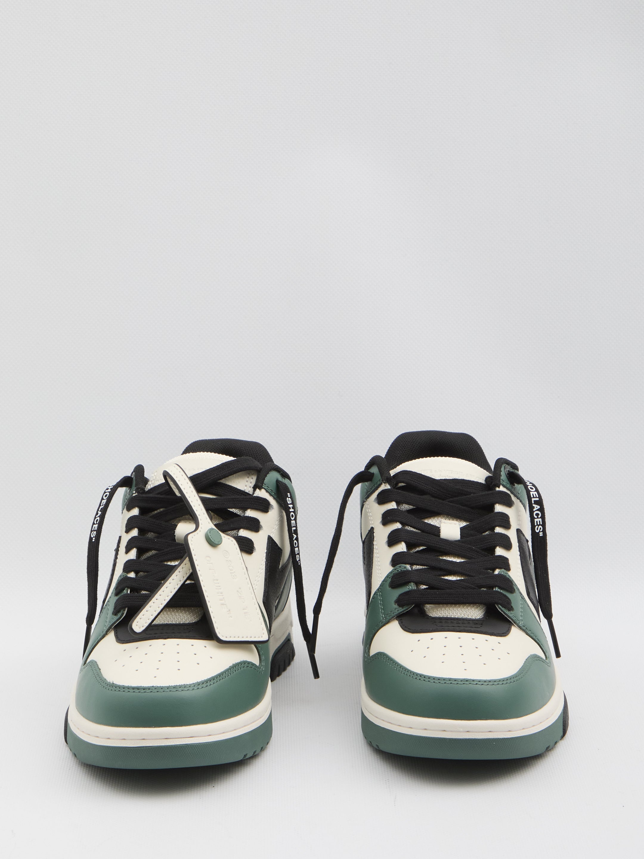 OFF-WHITE Out of Office Leather Sneakers for Men - FW25