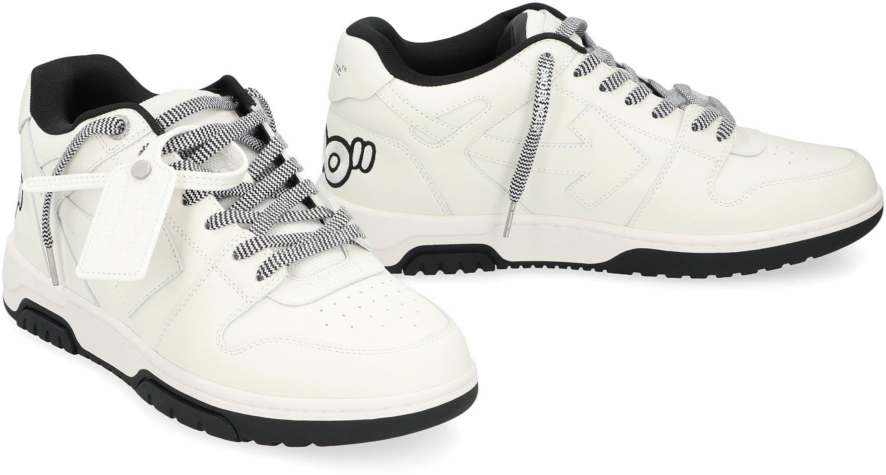 OFF-WHITE Minimalist Low-Top Sneakers for Everyday Style