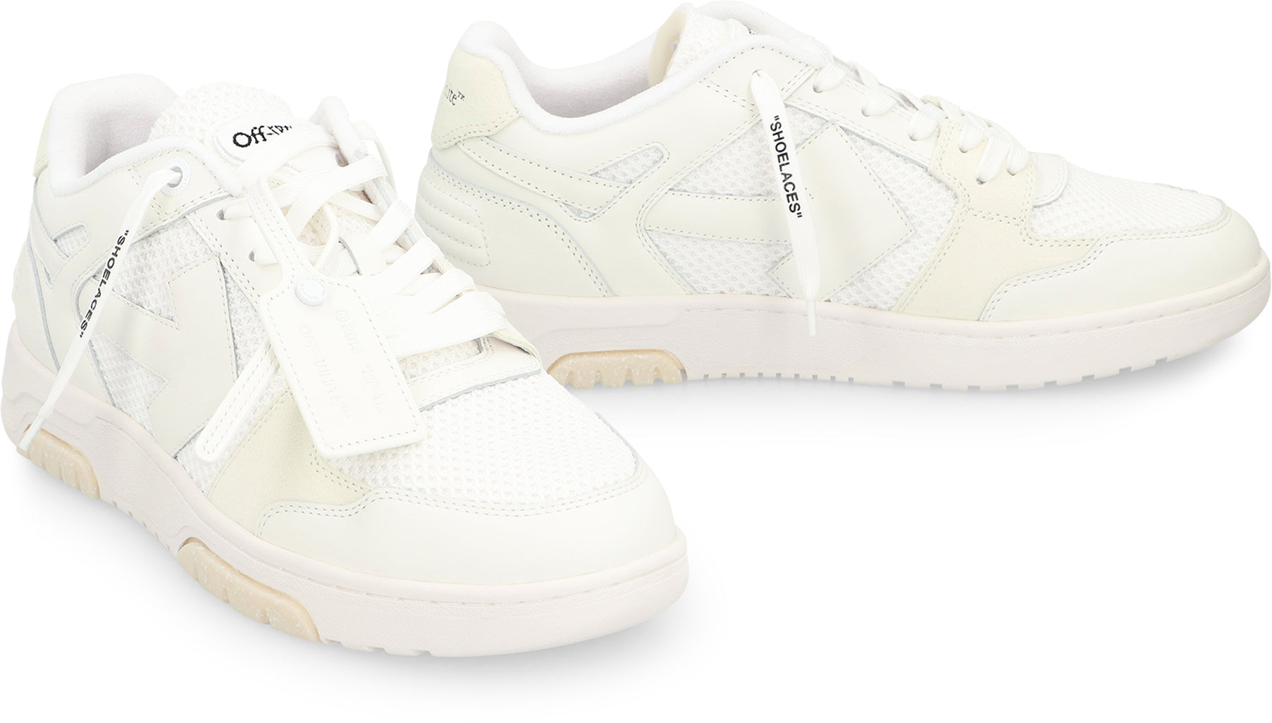 OFF-WHITE Low-Top Out of Office Slim Sneakers