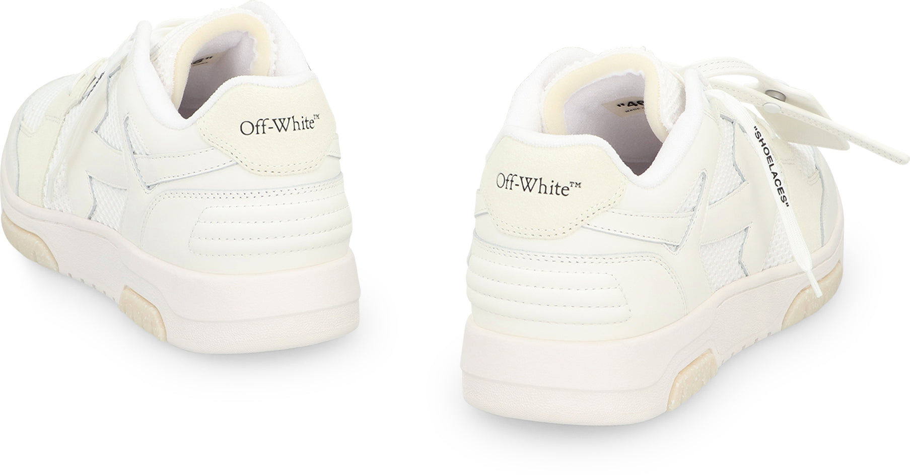 OFF-WHITE Low-Top Out of Office Slim Sneakers