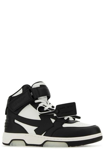 OFF-WHITE High-Top Sneakers with Arrow Motif