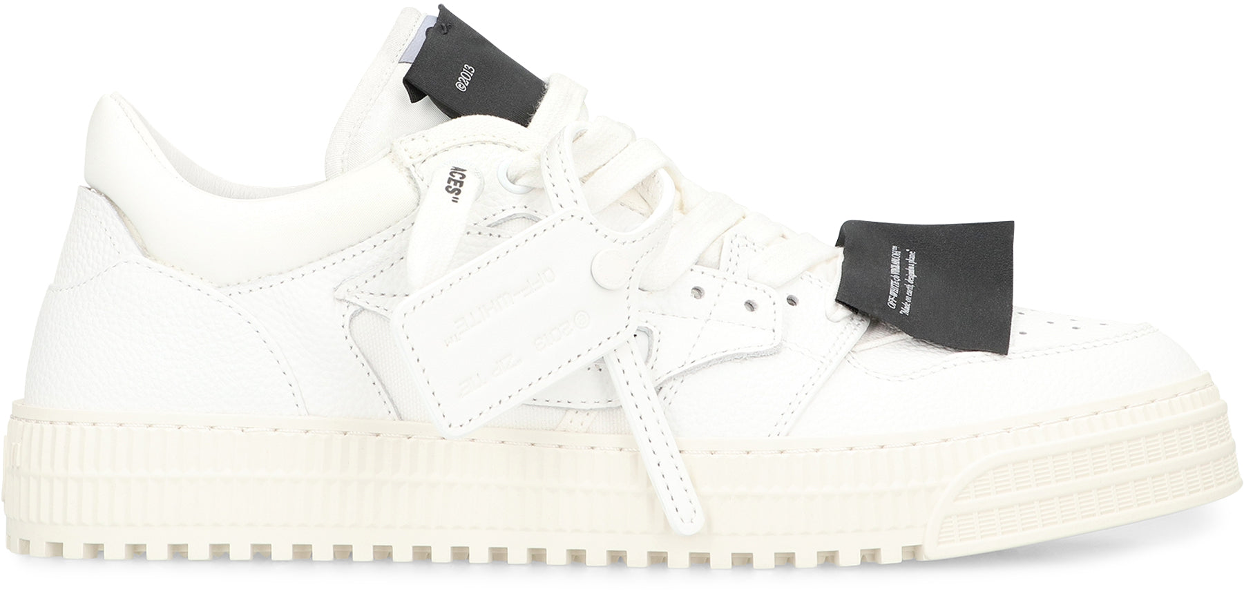 OFF-WHITE Low-Top Sneakers with Removable Charm