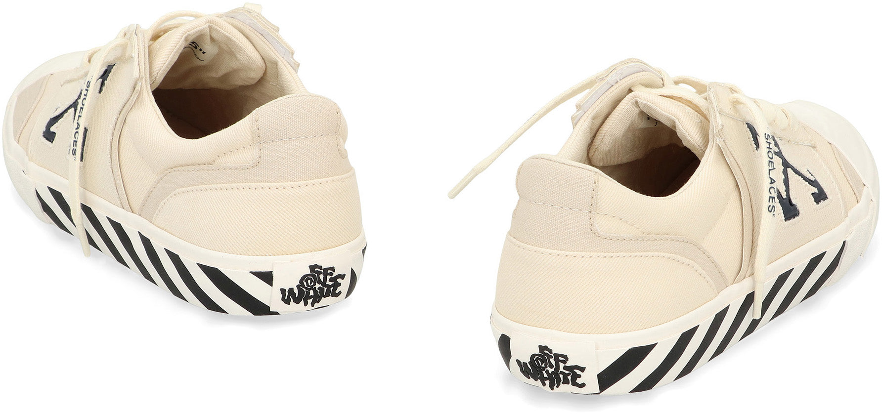 OFF-WHITE Low-Top Vulcanized Sneakers