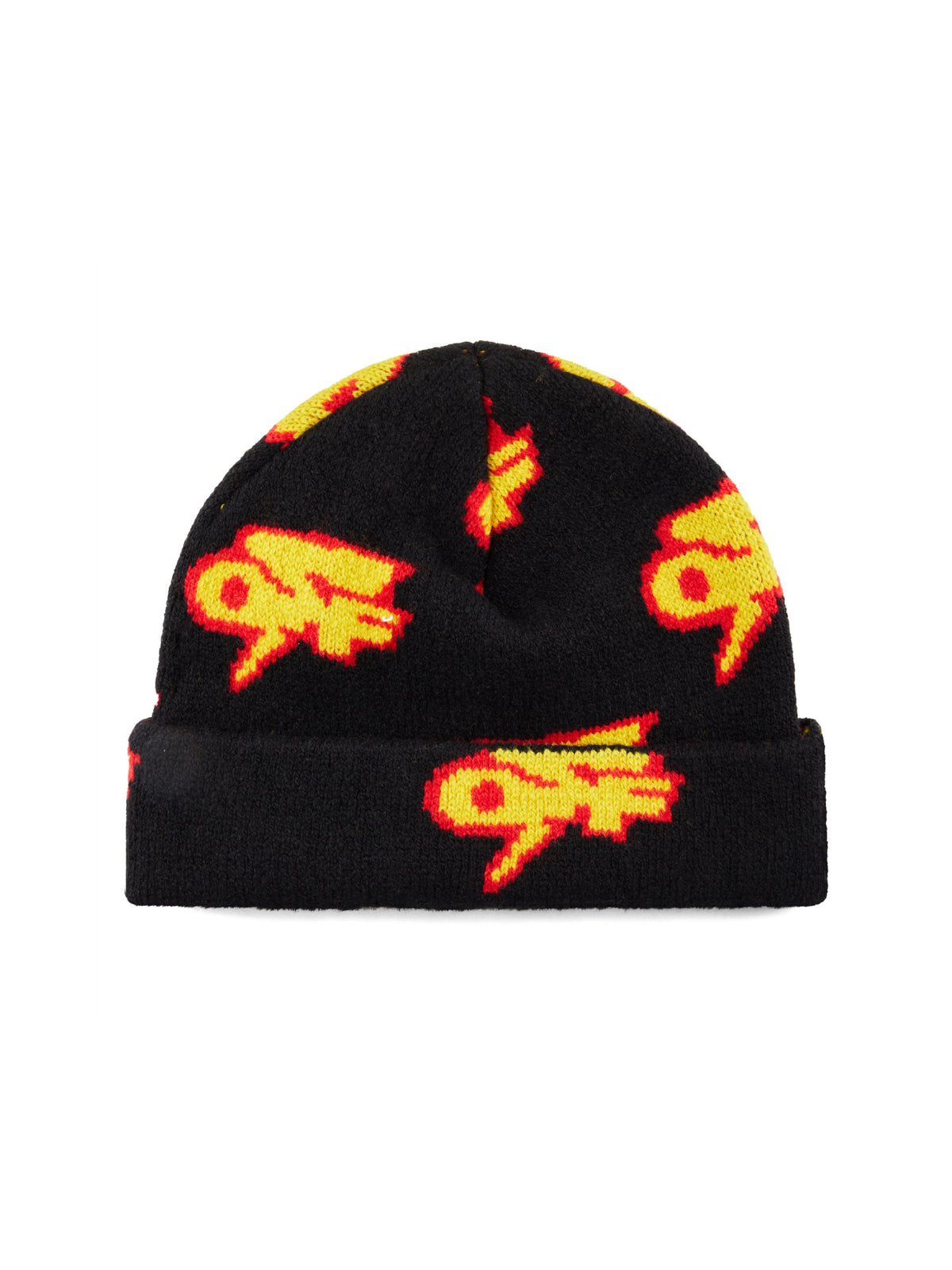OFF-WHITE Thunder Logo Beanie