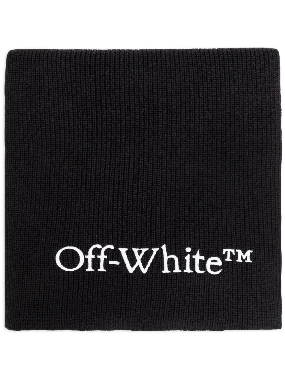 OFF-WHITE Logo Knit Scarf