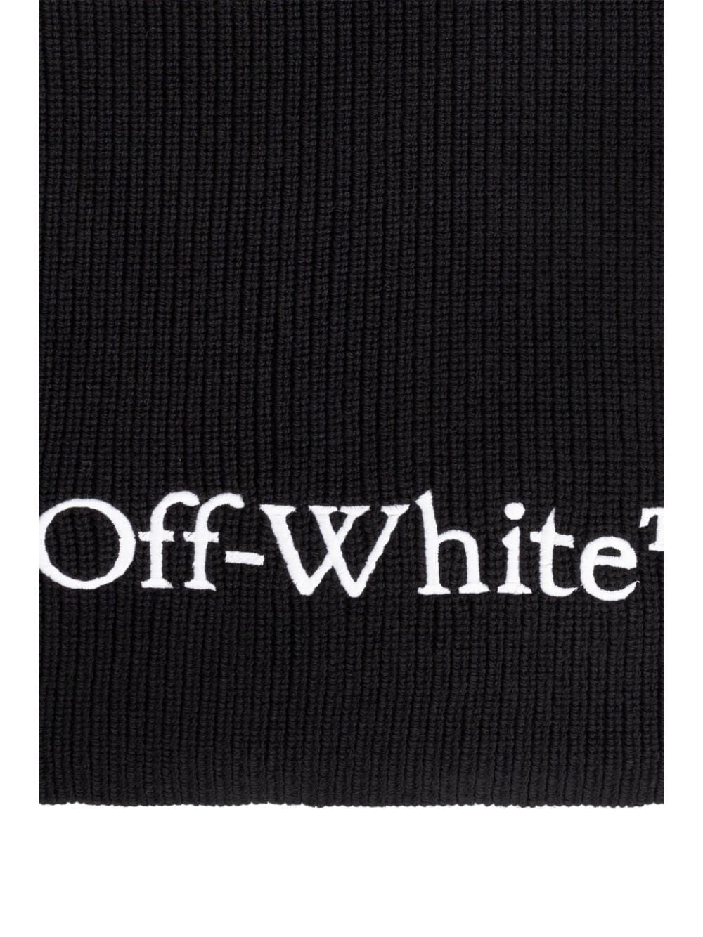 OFF-WHITE Logo Knit Scarf