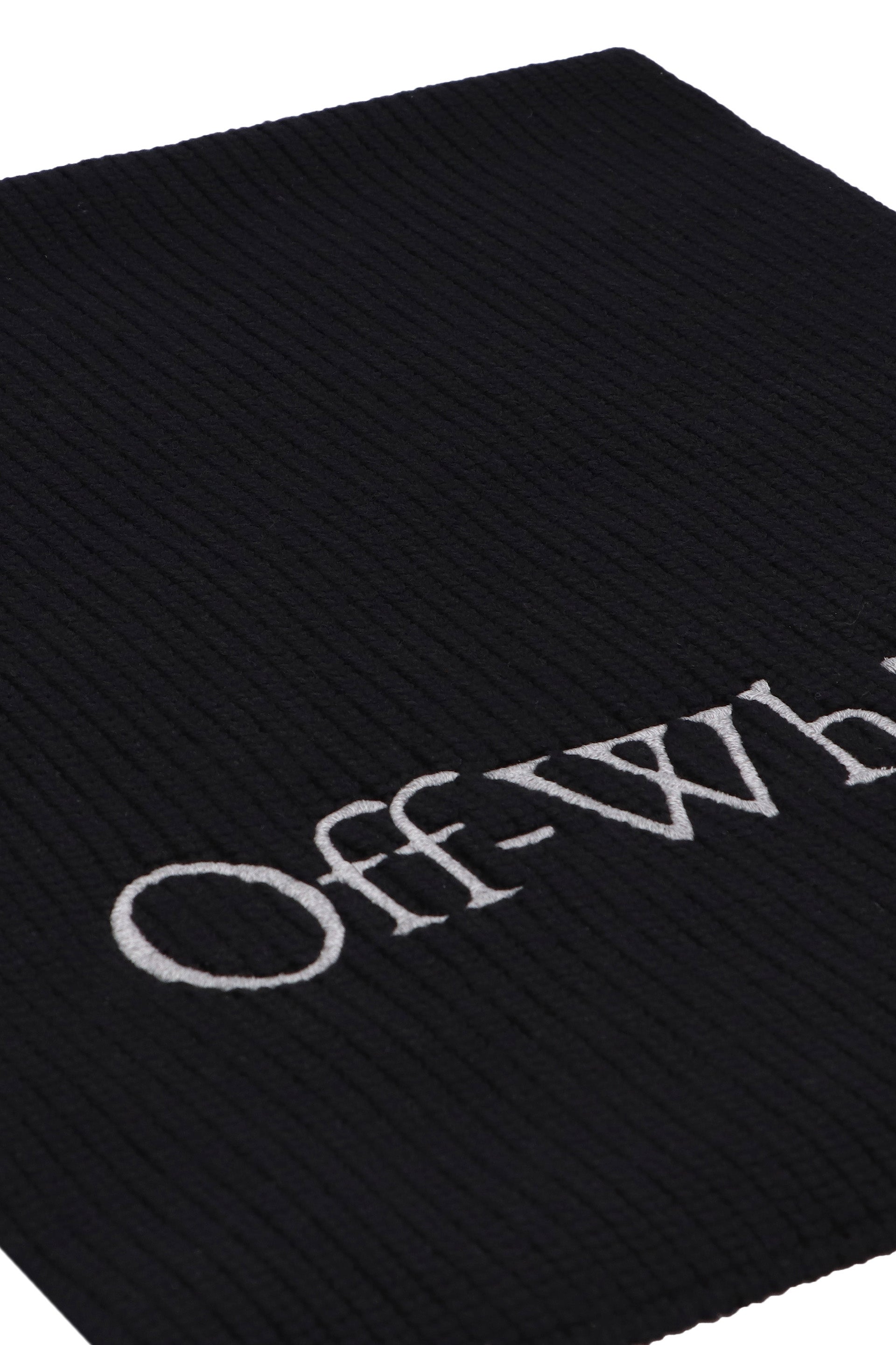 OFF-WHITE Virgin Wool Scarf - 175x35 CM