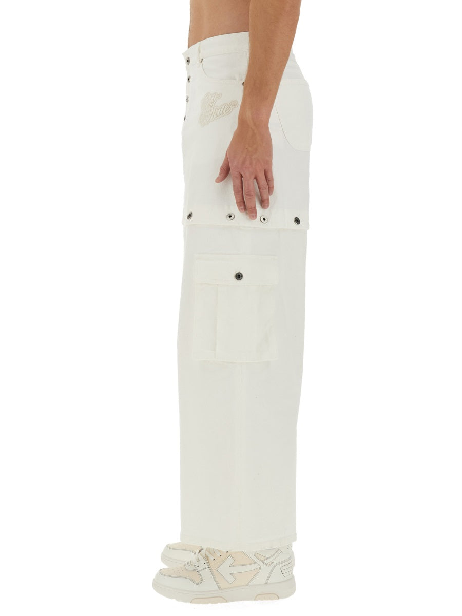 OFF-WHITE 90s Super Baggy Jeans - Size 32