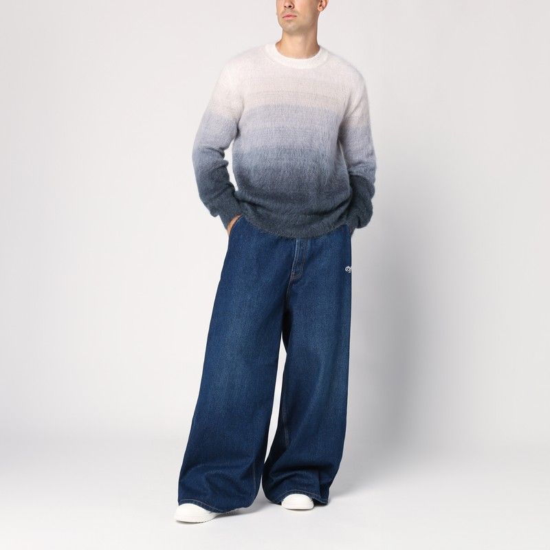 OFF-WHITE Wide Denim Jeans for Men - FW24 Collection
