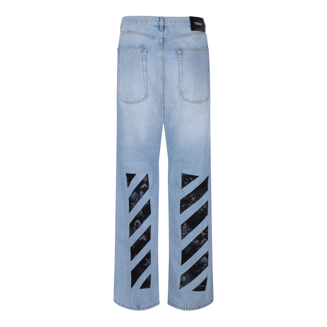 OFF-WHITE Classic Denim Jeans for Men - SS25 Collection