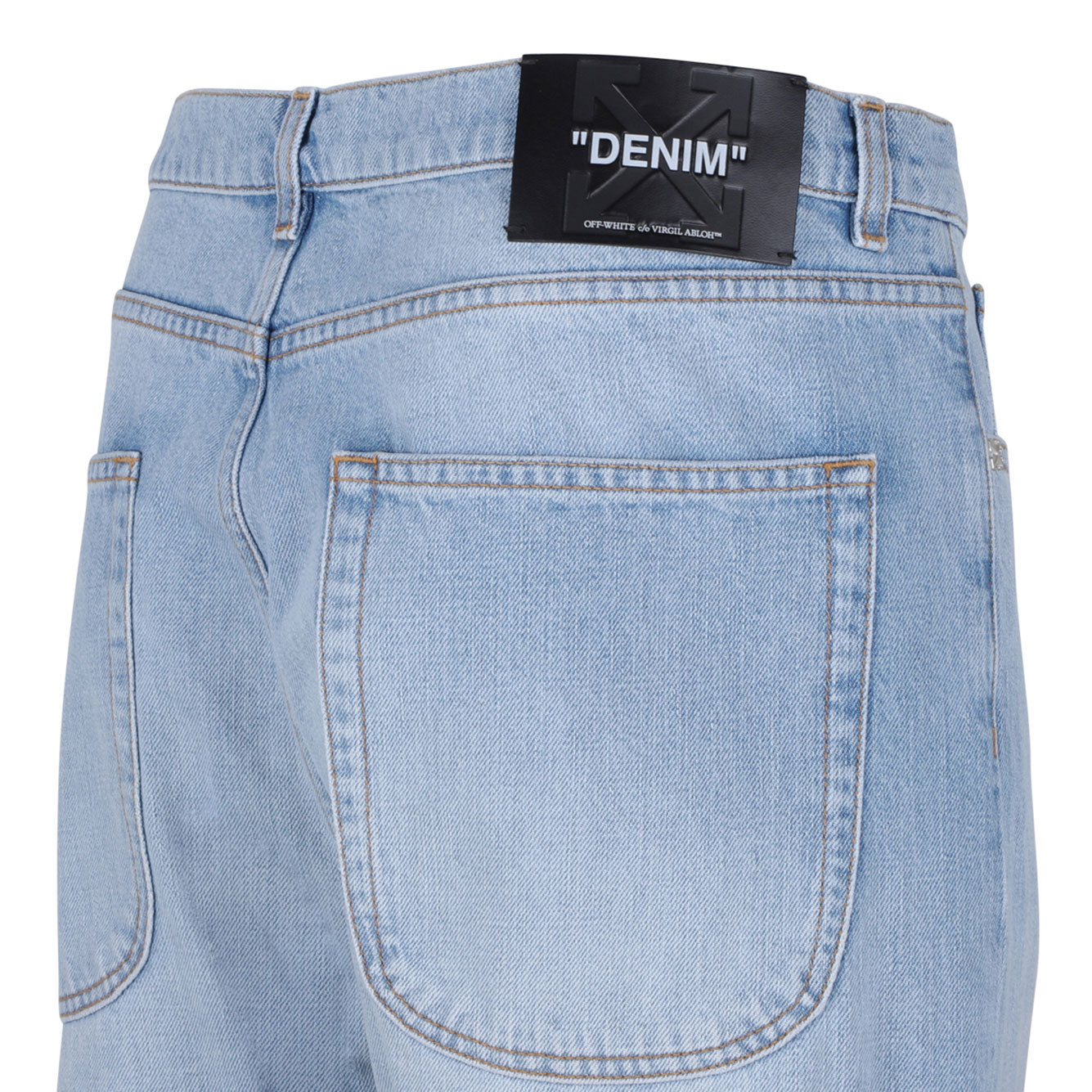 OFF-WHITE Classic Denim Jeans for Men - SS25 Collection